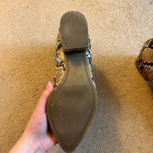 Snake skin booties - Picture 5 of 5